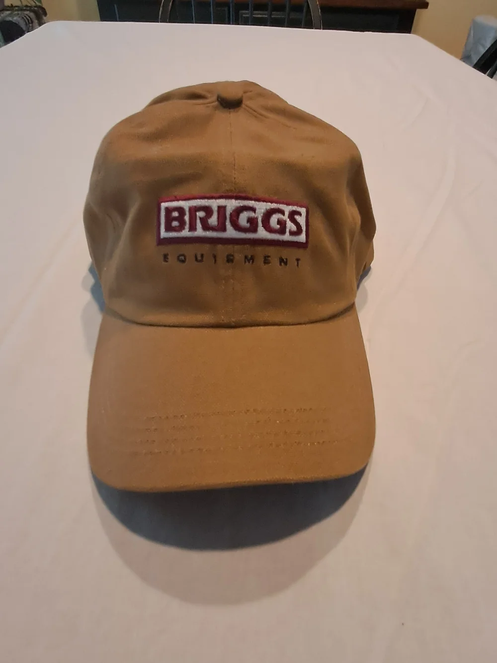 BRIGGS Equipment Tan Baseball Cap